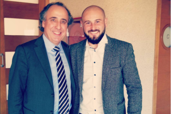 Compartiendo ponencias con Emilio Duró. Meliá Alicante.